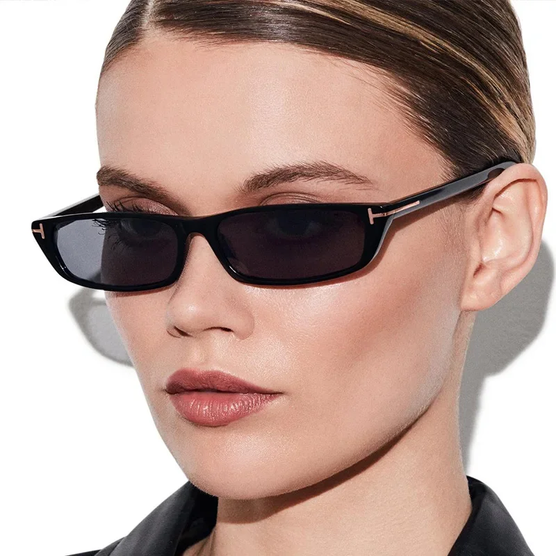 

European American Style Men/Woman's Sunglasses Rectangle Shape UV Protection Sunglass for Women Trendy Stylish Female Sun Glass