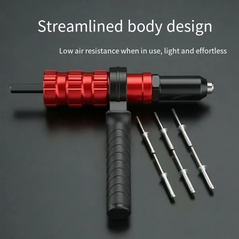 Compact And Efficient Electric Rivet Gun Conversion Head Kit Adapter For Industrial Use-Electric Tool Accessories