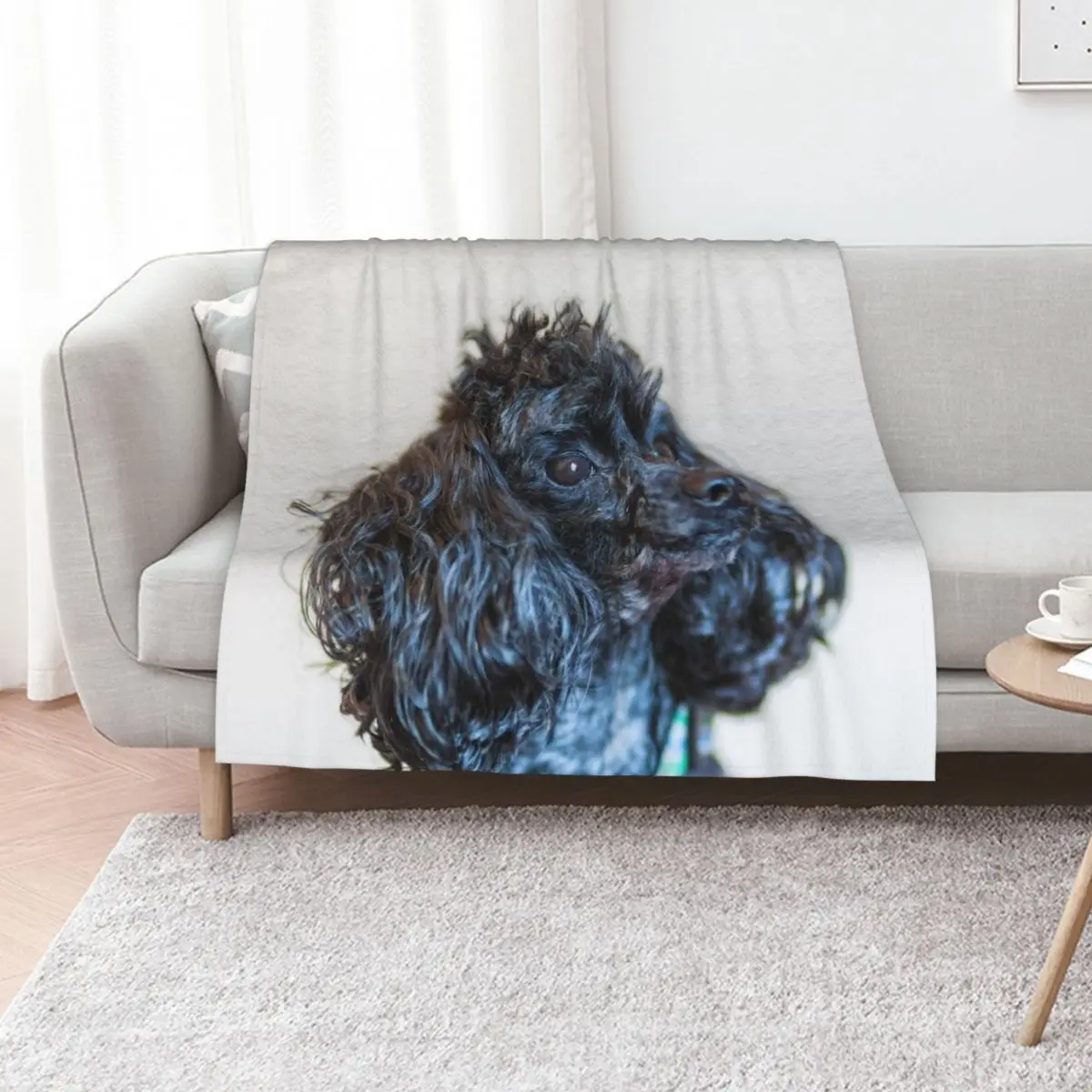 Classic poodle Throw Blanket Thin Blankets For Bed Personalized Gift Soft sofa bed Decorative Sofa Blankets