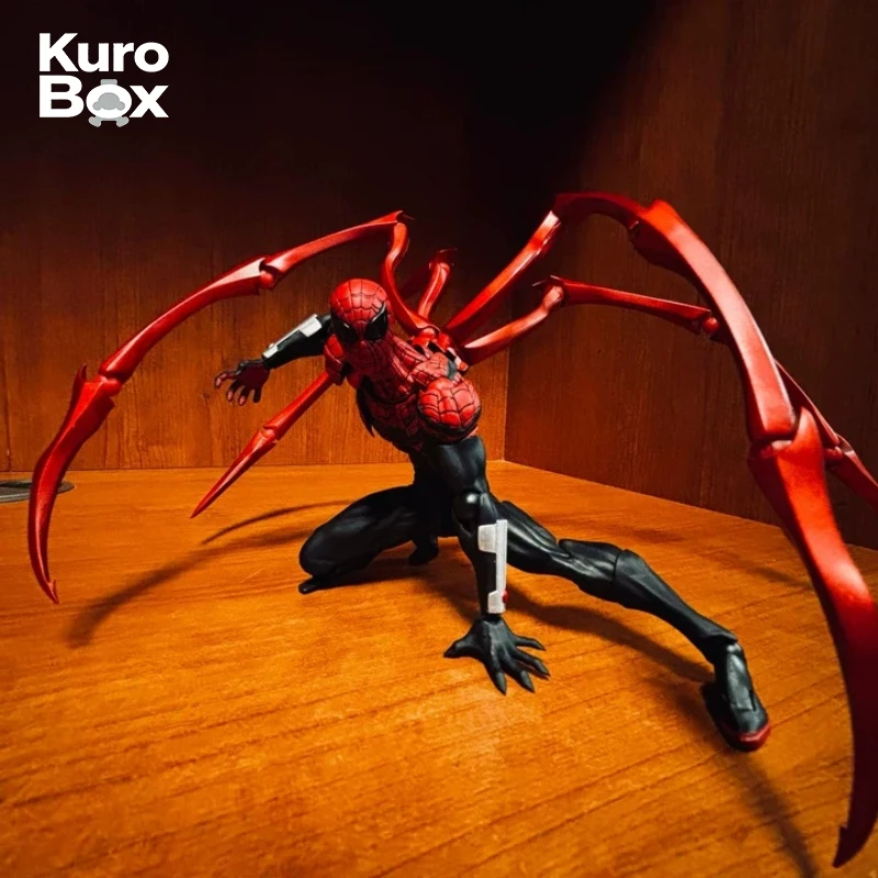 figurine-articulee-ultimate-spider-man-de-mess-toys-tete-interchangeable-echelle-1-12-modele-de-collection-pour-collectionneurs-adultes