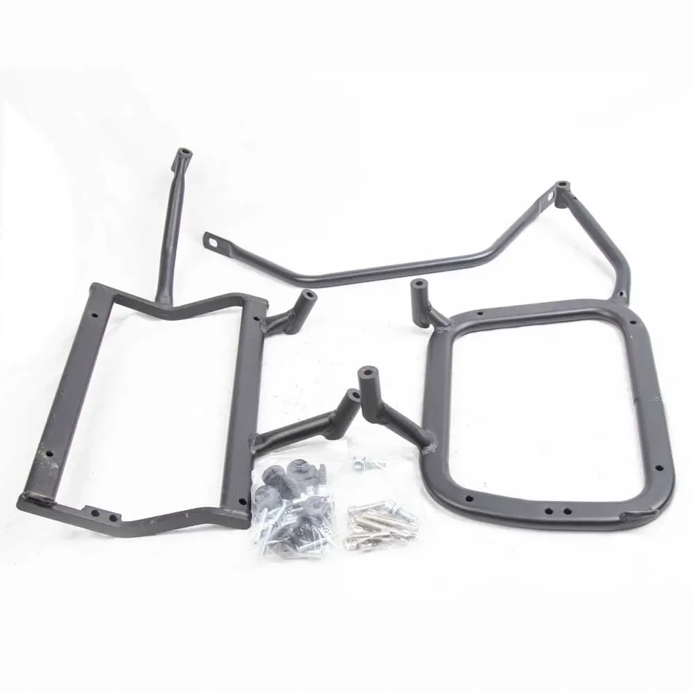 Motorcycle Side Box for CF MT800 CFMOTO 800MT Exhaust Side Frame  Carbon Steel Bracket Side Box Right Exhaust Pipe Bracket Frame