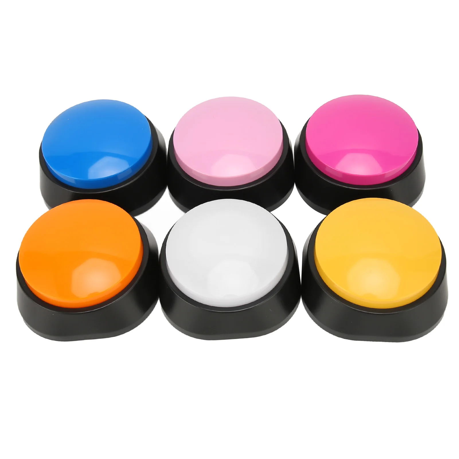 

Dog Voice Recording Buttons Record Talking Buttons 30 Seconds Recordable Facilitate Communication Multi Colors for Pets