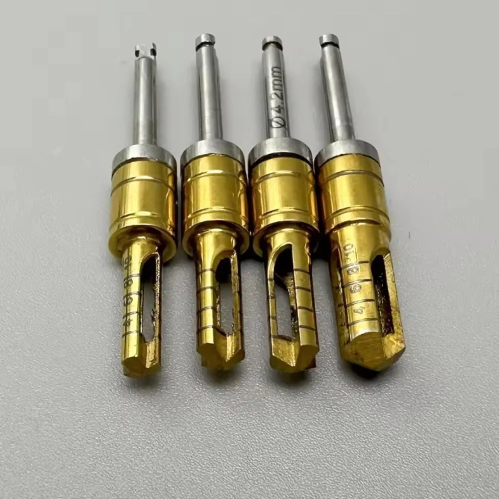 

Dental Bone Collector Self Grinding Bone Mill Drill Set for Implant Surgery Kit with Motor Handpiece Bur Tools