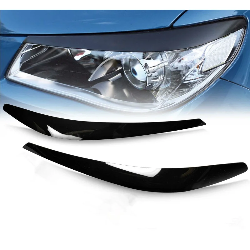 

Car Head Light Eyelids Eyebrows Lid Black For VF Holden Commodore SS SSV SV6 S Evoke Automobile Decoration Accessories