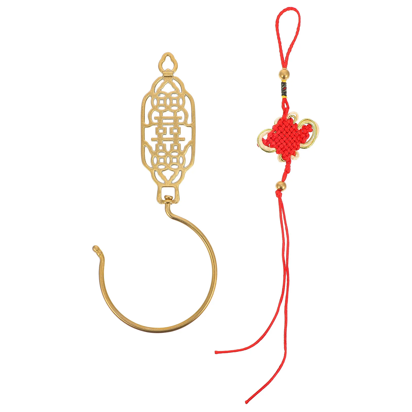 

Copper Chinese Bed Curtain Hanger Retro Design Wedding Party Hook Drapes Suspension Chinese Bed Curtain Hook