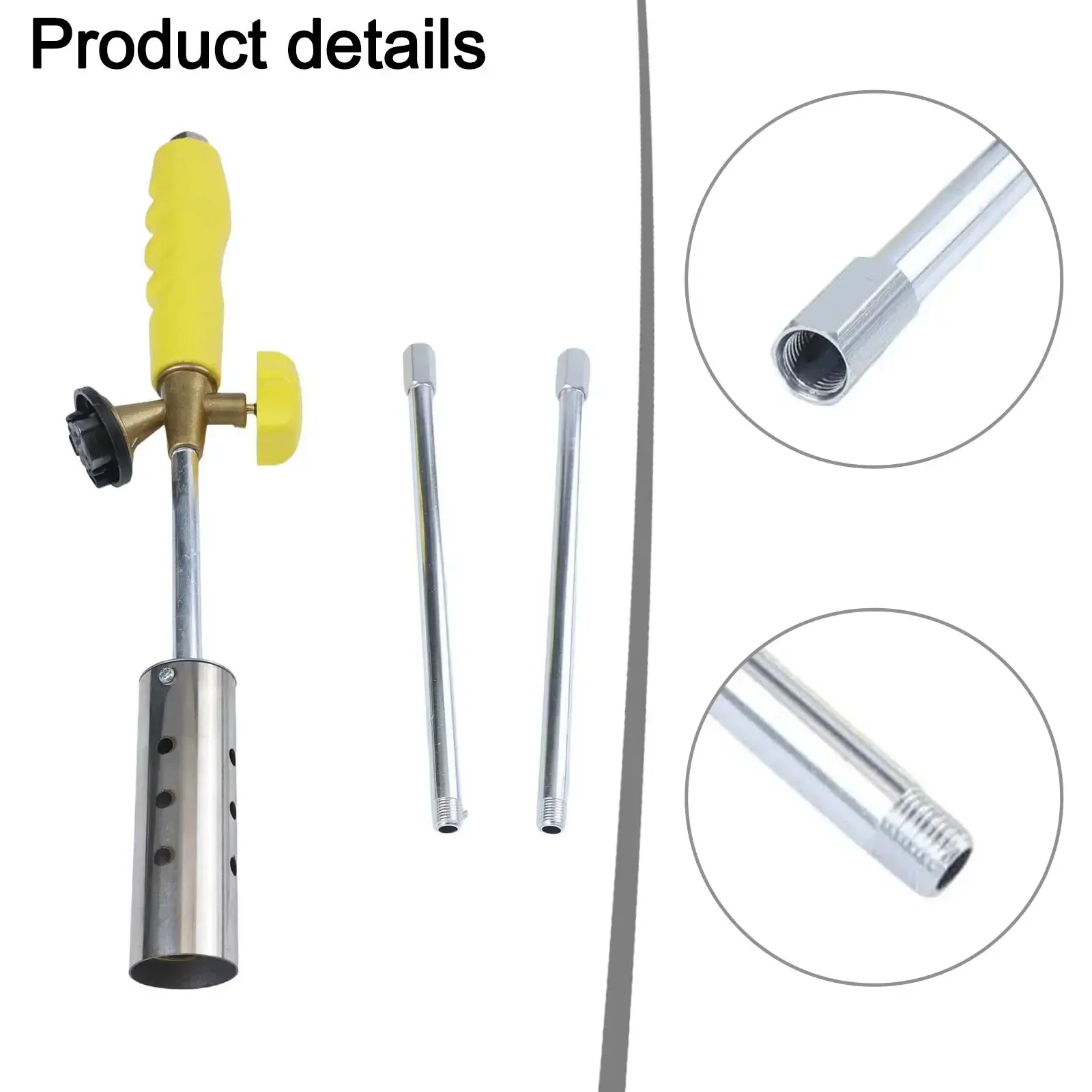 

Изысканный, высококачественный, новый, практичный, детали горелки для уничтожения травы, бутан, эргономичная ручка, садовый инструмент, газовая горелка