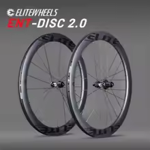 ELITEWHEELS ENT 2.0 55mm カーボンホイール ディスクブレーキ 700C Shimano HG スチールベアリング 特別割引