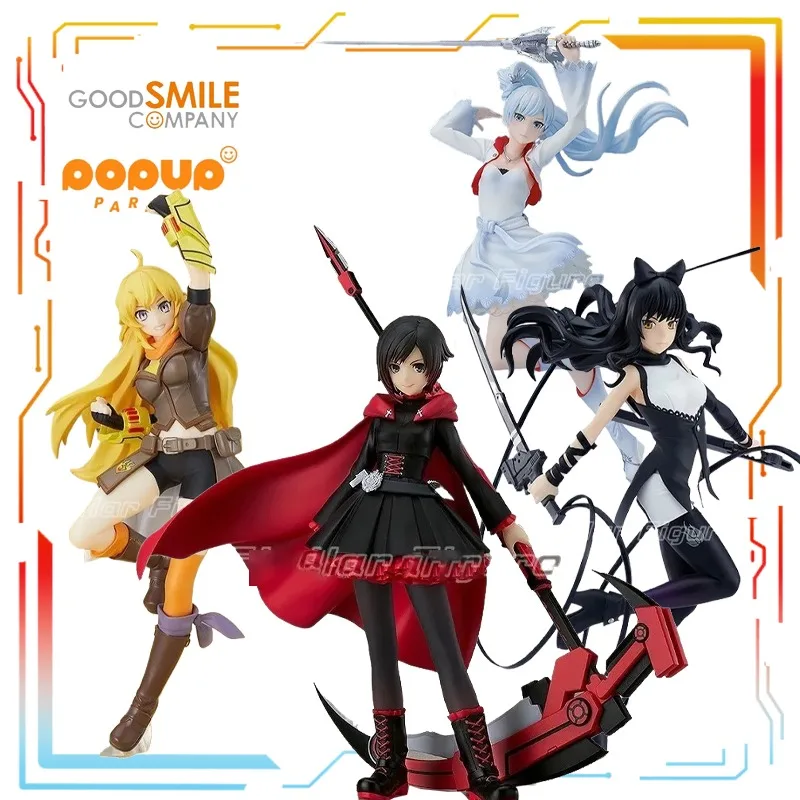 GSC produce figuras de personajes de anime de la serie POP UP PARADE RWBY, Blake Belladonna/Ruby Rose, articuladas y proporcionalmente correctas.