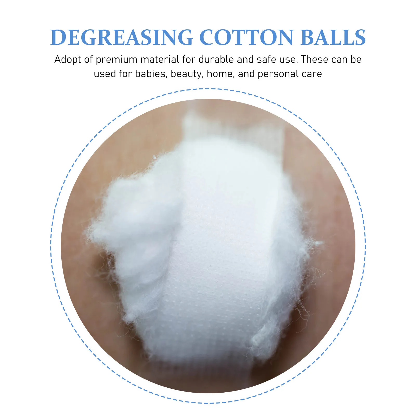 

12 Bags Salon Cotton Balls Non Medical Degreasing Pure Absorbent Cotton Balls for Tattoos Wound Aid Supplies