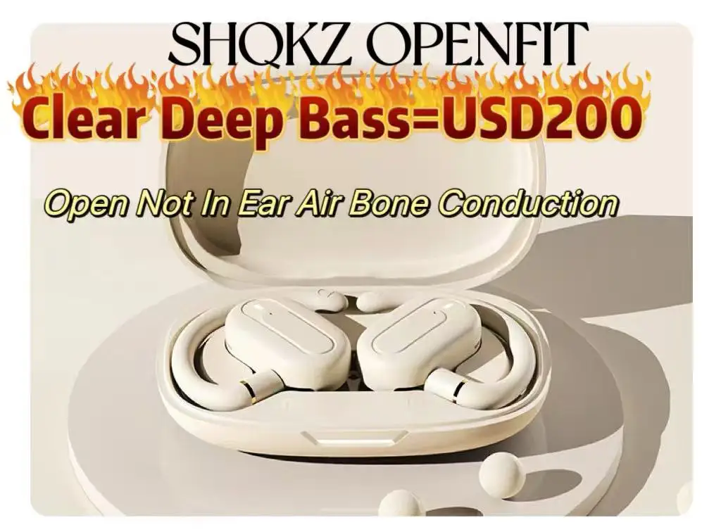 2025 for shokz openfit pro OWS bass Bone Air conduction headphones open ear wireless Bluetooth earphones headsets HD mic earbuds