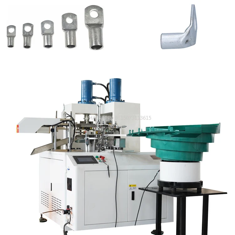 Pressa per la produzione di compressione dei terminali dei capicorda