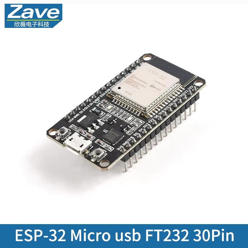 ESP32 WiFi Bluetooth Entwicklungsboard Typ-C Micro USB CP2102 CH340C 30-Pin 38-Pin Dual-Core MCU Modul