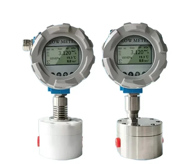 

Circular gear flow meter high viscosity glue oil liquid sensor liquid nitrogen oxygen stainless steel micro