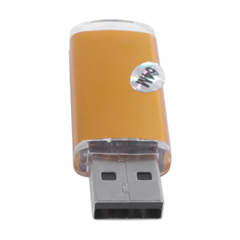 CABE-4X USB Memory Stick Flash Pen Drive U Disk For PS3 PS4 PC TV Color:Golden Capacity:64MB
