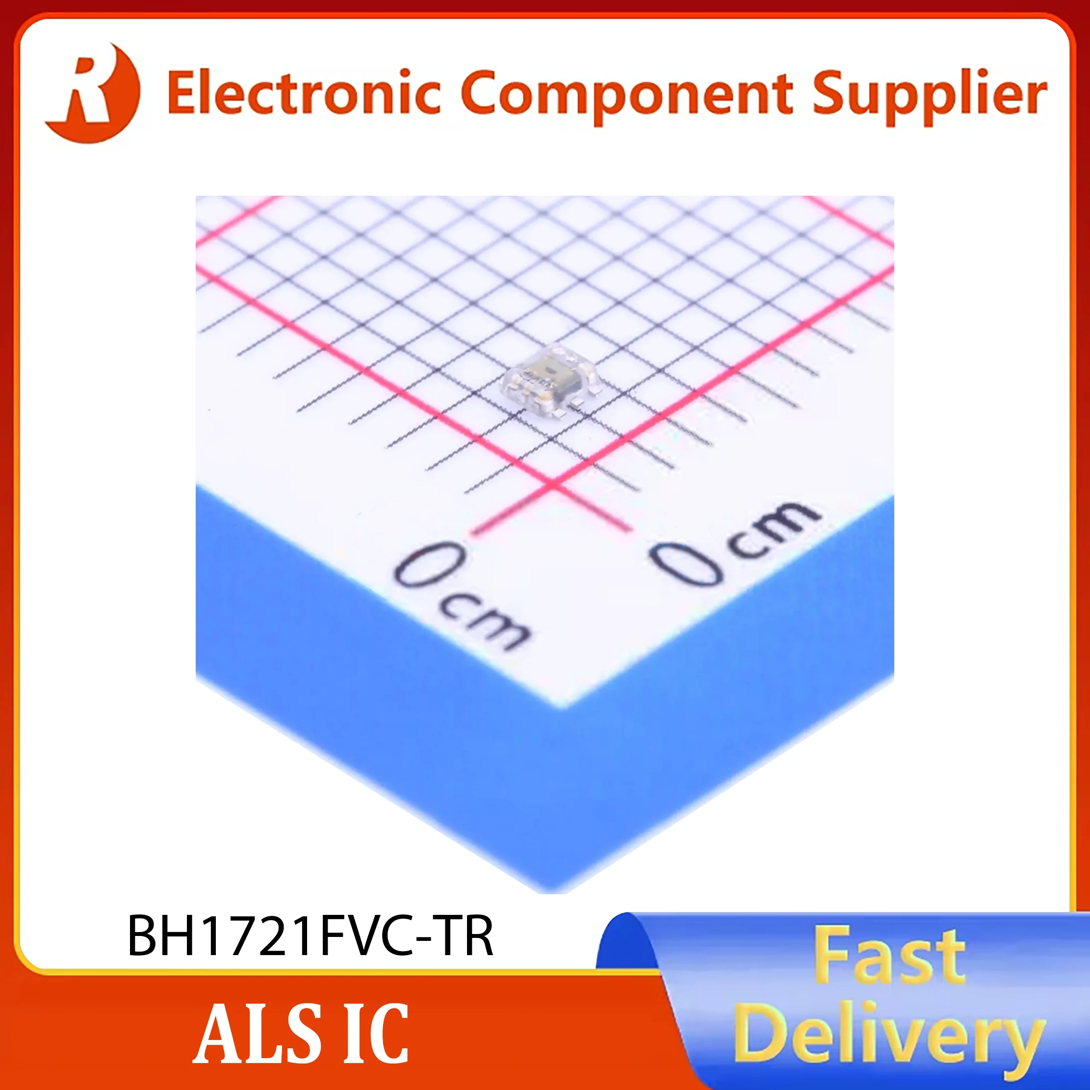10PCS BH1721FVC-TR WSOF-5 New and Original  16bit Light sensitivity    65.528 klx​Ambient Light Sensor in Stock