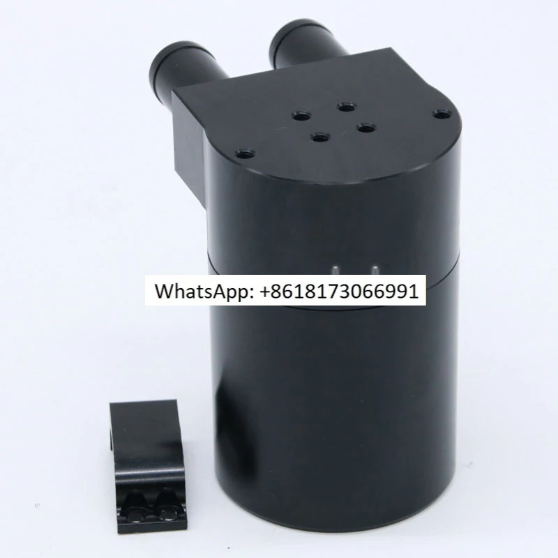 Used for car modification accessories, breathable machine oil pot, dual hole exhaust gas and waste oil recovery pot