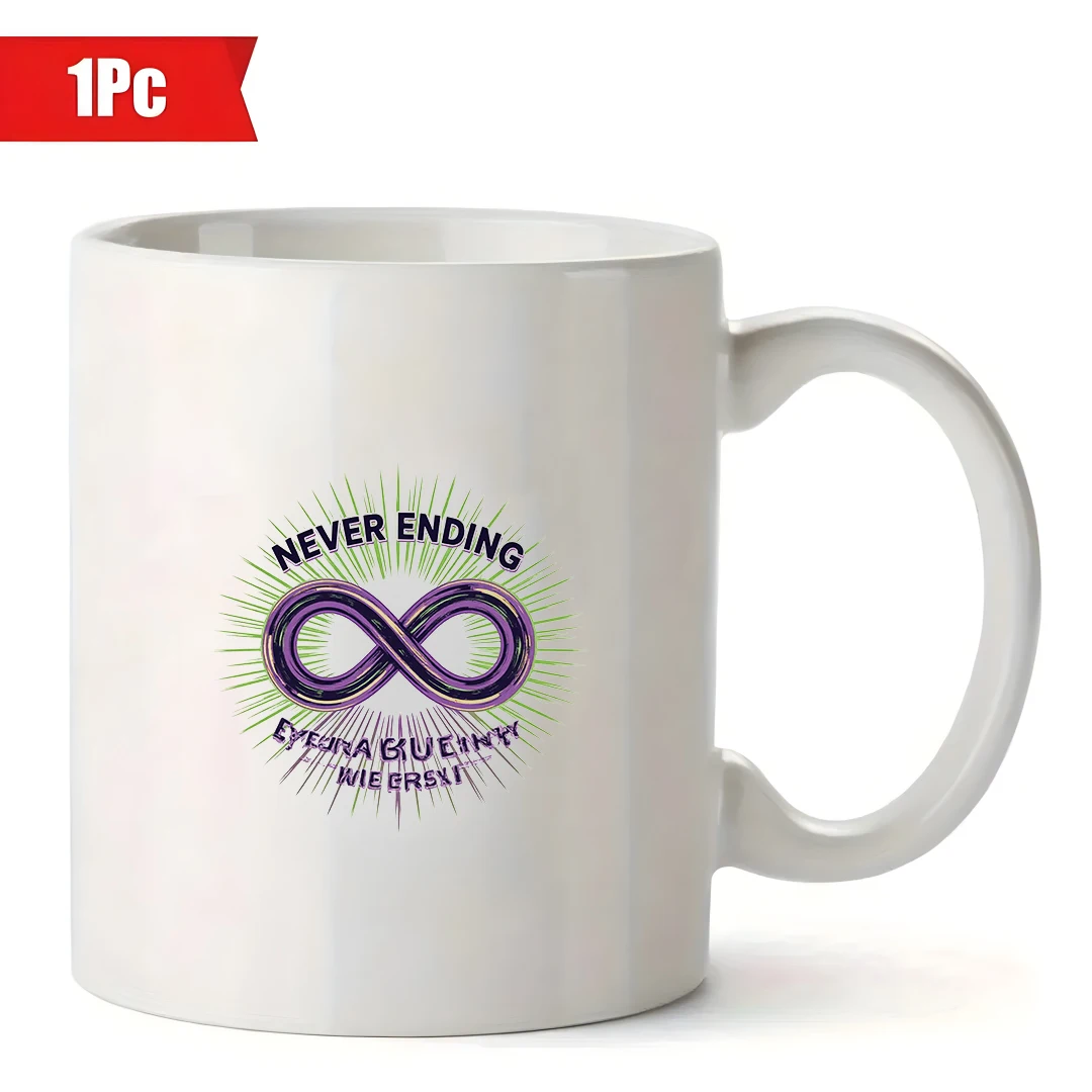 11oz Infinity Cup Never Ends EYERNA BUENIK Christmas Gift Family Kids Cold & Hot Beverage Cup