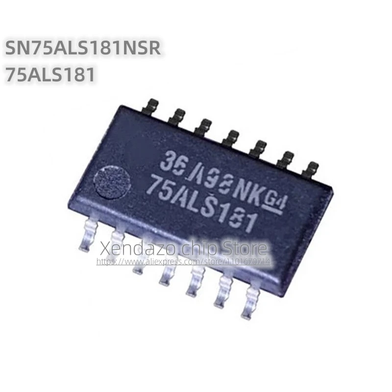 2pcs/lot SN75ALS181NSR Silk screen printing 75ALS181 SOP-14 package Original genuine Transceiver chip