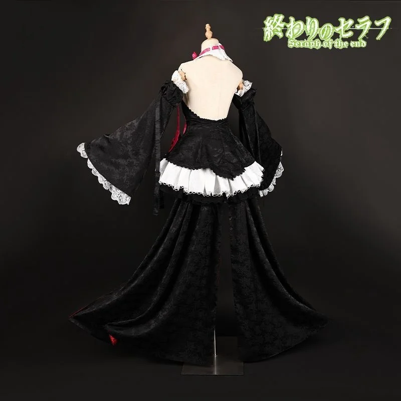 Seraph Of The End Owari no Seraph Krul Tepes Cosplay Costume Uniform Wig Cosplay Anime Witch Vampire Halloween Costume For Women