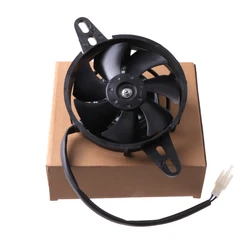 Ventilador de refrigeración para motocicleta, enfriador de aceite de tracción en las cuatro ruedas, radiador de agua eléctrico de 12V, 200cc, 250cc, 300cc, 120mm