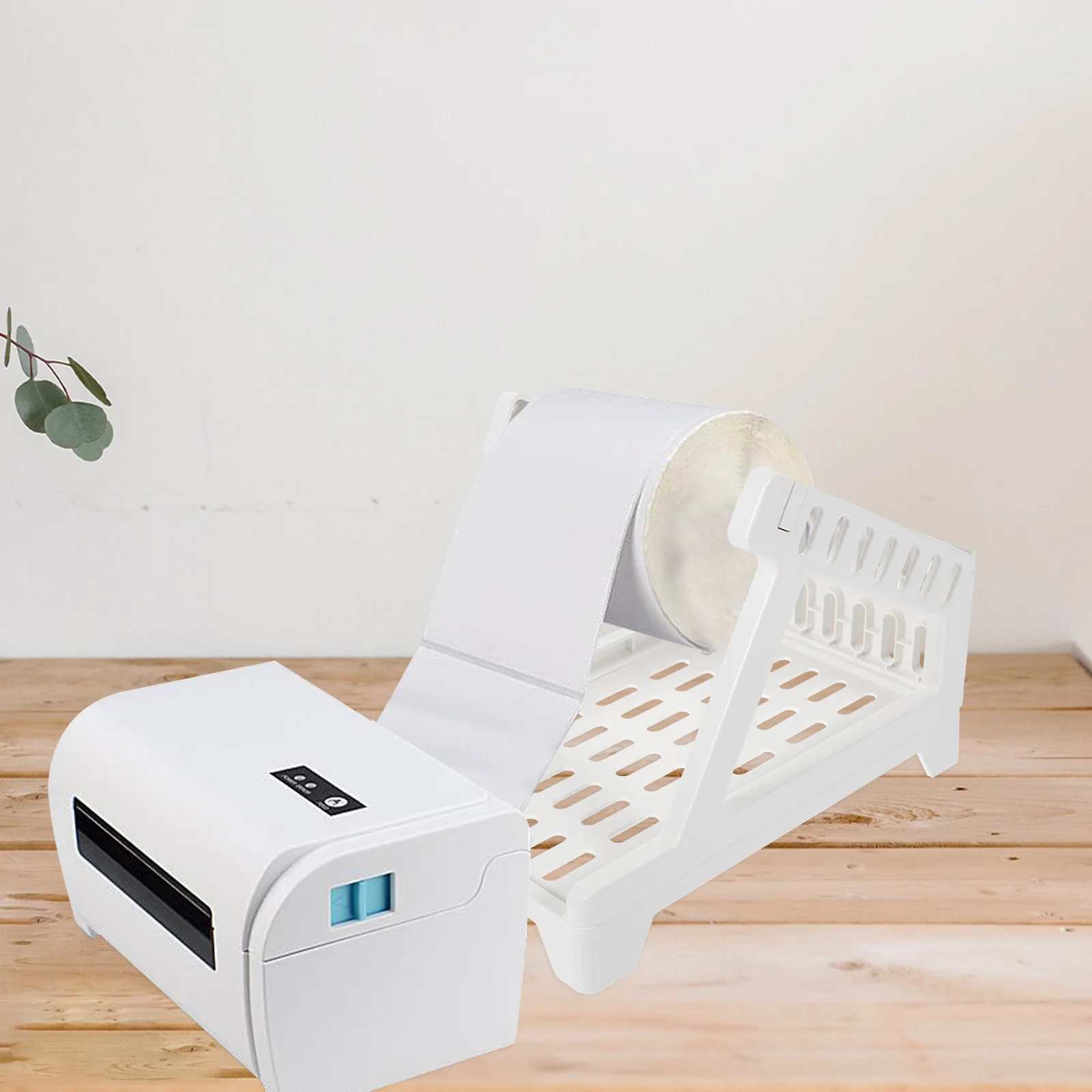 

External Shipping Label Holder Bracket ABS Thickened Space-saving Desktop Organizer for Reels Stacked Paper Easy