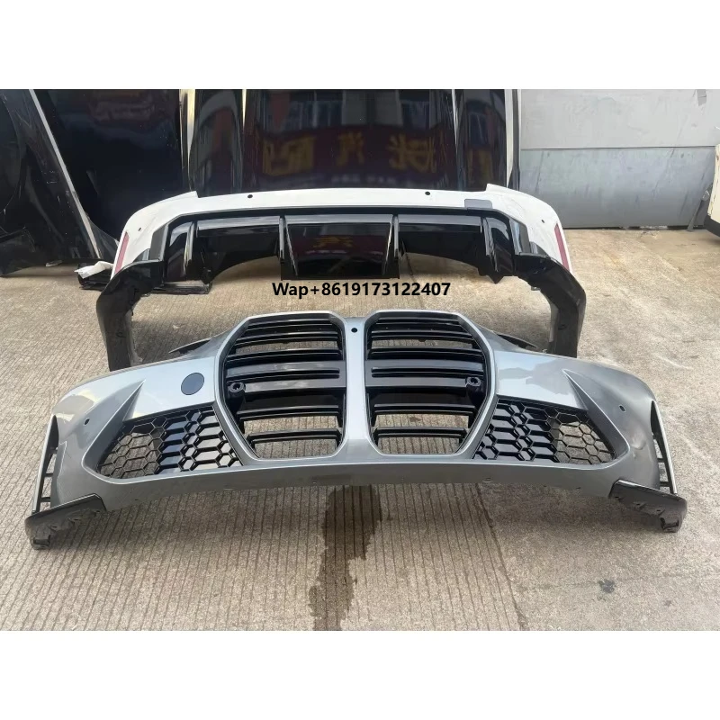 

2021-2024 для M3 M4 Передний и задний бамперы G80 G82 G83, оригинальные пластиковые демонтированные детали, высокое качество, прочные