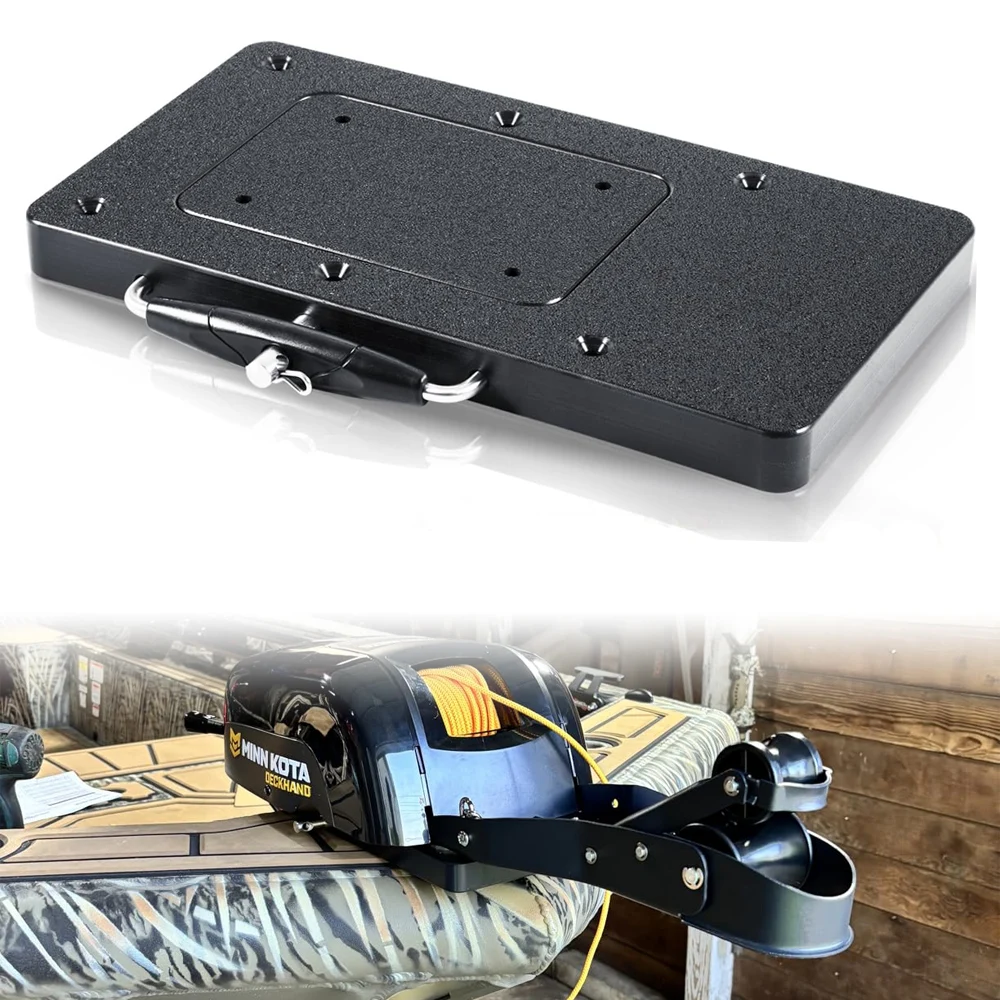 

Кронштейн для быстрой установки 1854021 Composite Quick Release Installer Bracket для троллинговых моторов Minn Kota, совместимый с UlterraPowerDrive V2 / PowerDrive Pontoo