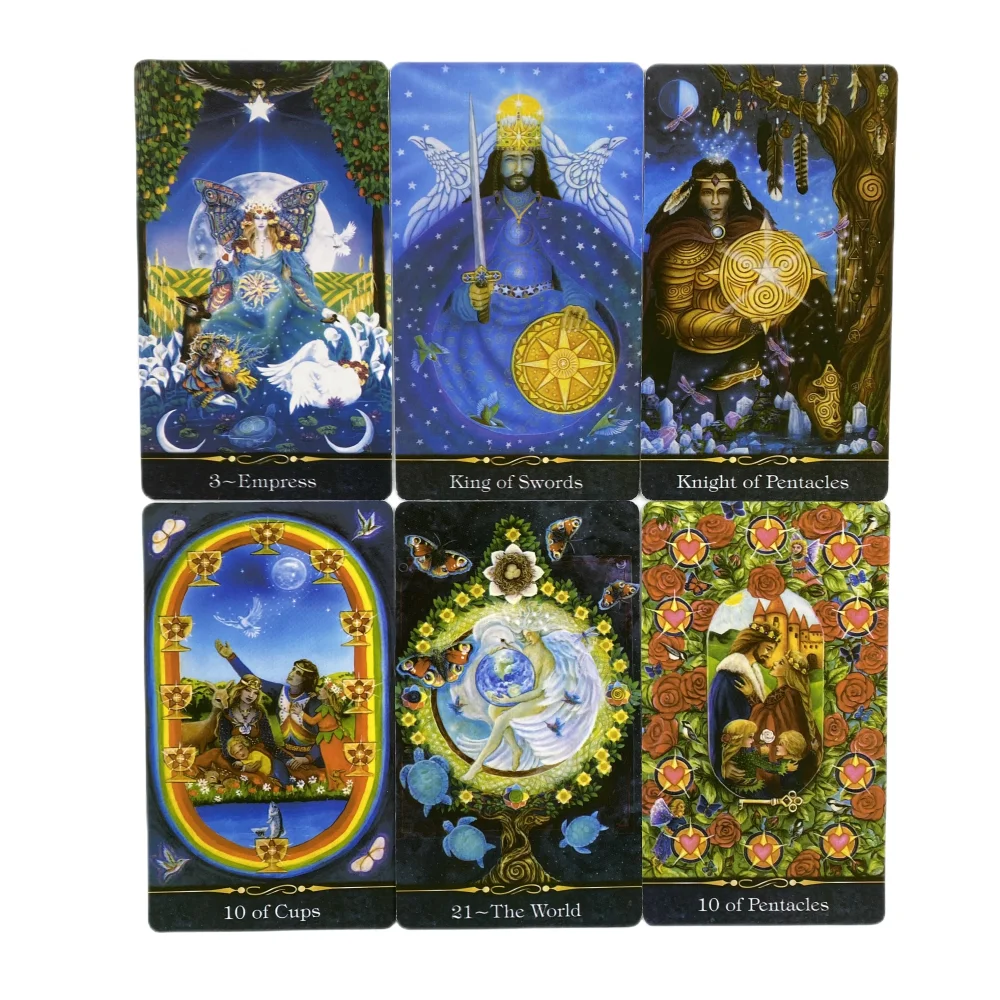 The Star Tarot Cards 2nd A 78 Deck Oracle English Visions Divination Edition Borad Playing Games