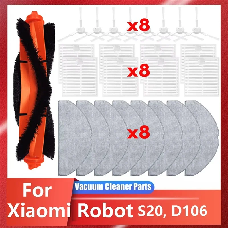 A88X อะไหล่ทดแทน ชุด เครื่องดูดฝุ่น ส่วนหลัก แปรงด้านข้าง ตัวกรอง HEPA อะไหล่อุปกรณ์เสริมทดแทน