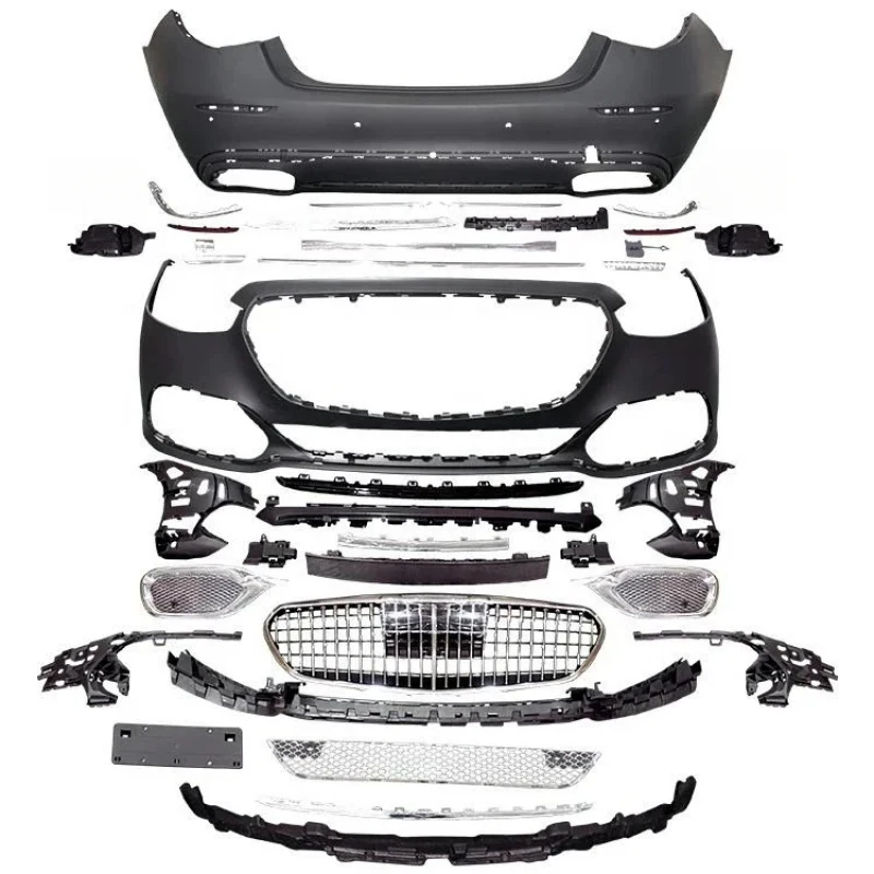 High Quality Hot Selling Exterior Tuning Converted Body Kits Automotive Facelift Style Bumper Auto Parts Car