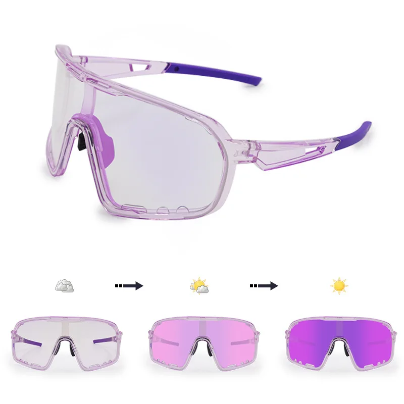 MTB Bike sport glasses Photochromic Bicycle sports glasses UV400 Sunglasses outdoor glasses for women cycling sport glasses