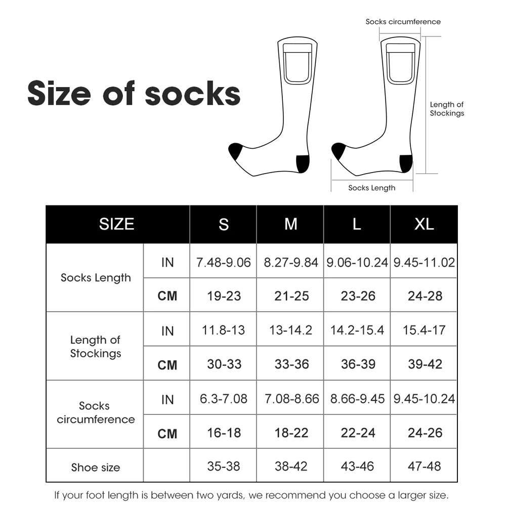 Savior Heat Winter Heated Socks For Men Thermal Stockings Woman Foot Warmer Outdoor Ski Trekking Motorcycle Cycling Heating Sock