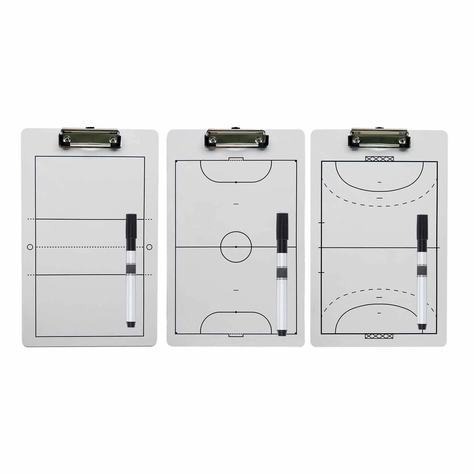 Sweat Absorbing Volleyball Coaching Clipboard Foldable Tactic Board for Strategy Marking Durable PVC with Convenient Carry