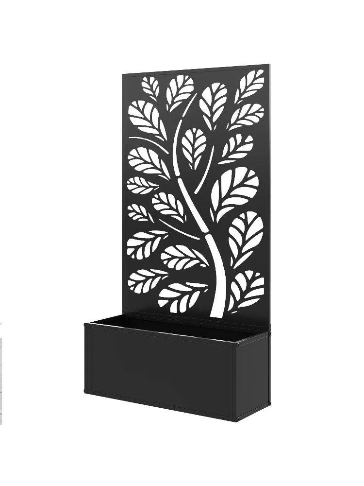 

For Outsunny Raised Garden Bed with Trellis for Climbing Plants, Freestanding Flower Bed for Garden, Patio, Outside