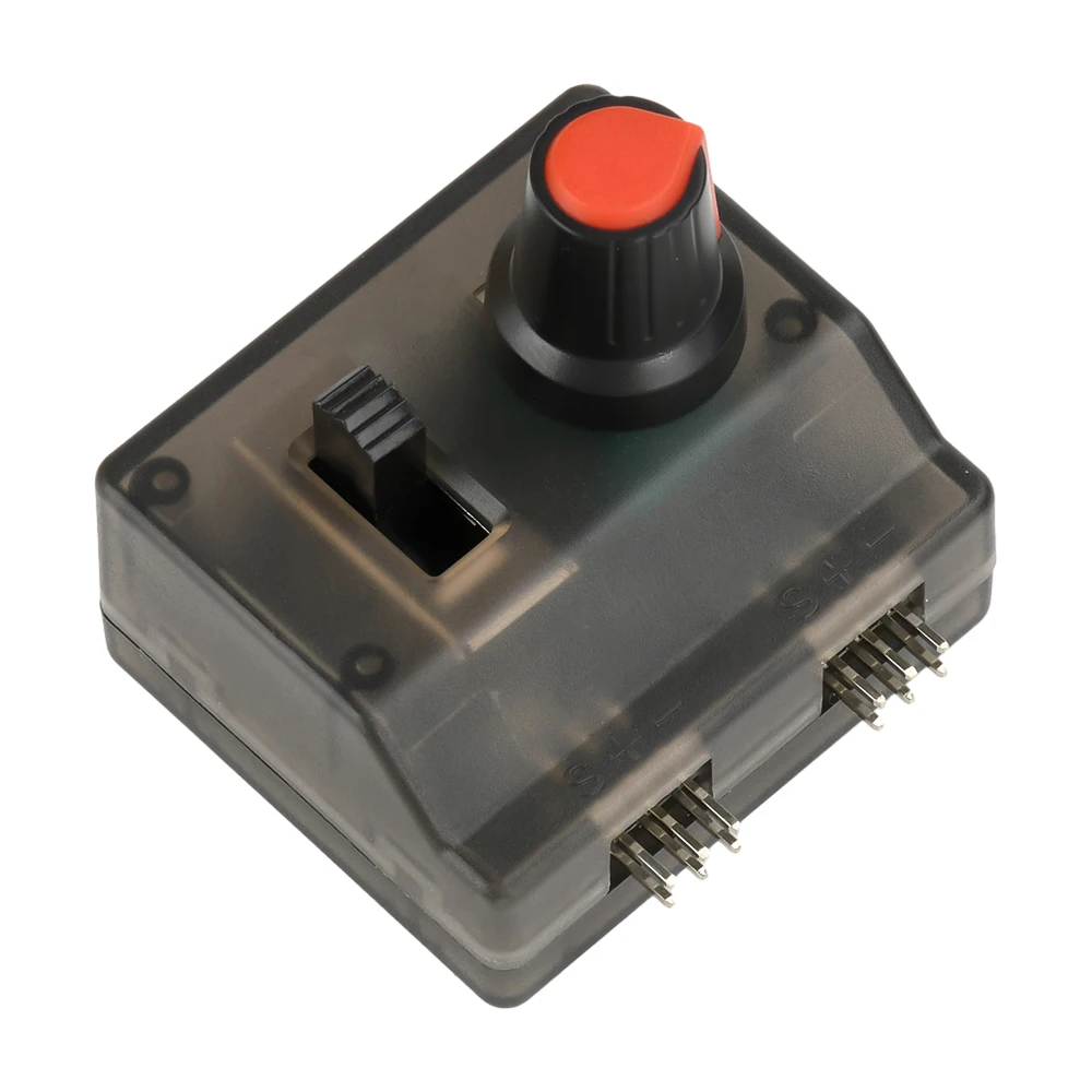 DC 5-8.4V RC Servo Tester ESC Consistency Speed Controller Dual Channel PWM Signal Simulator
