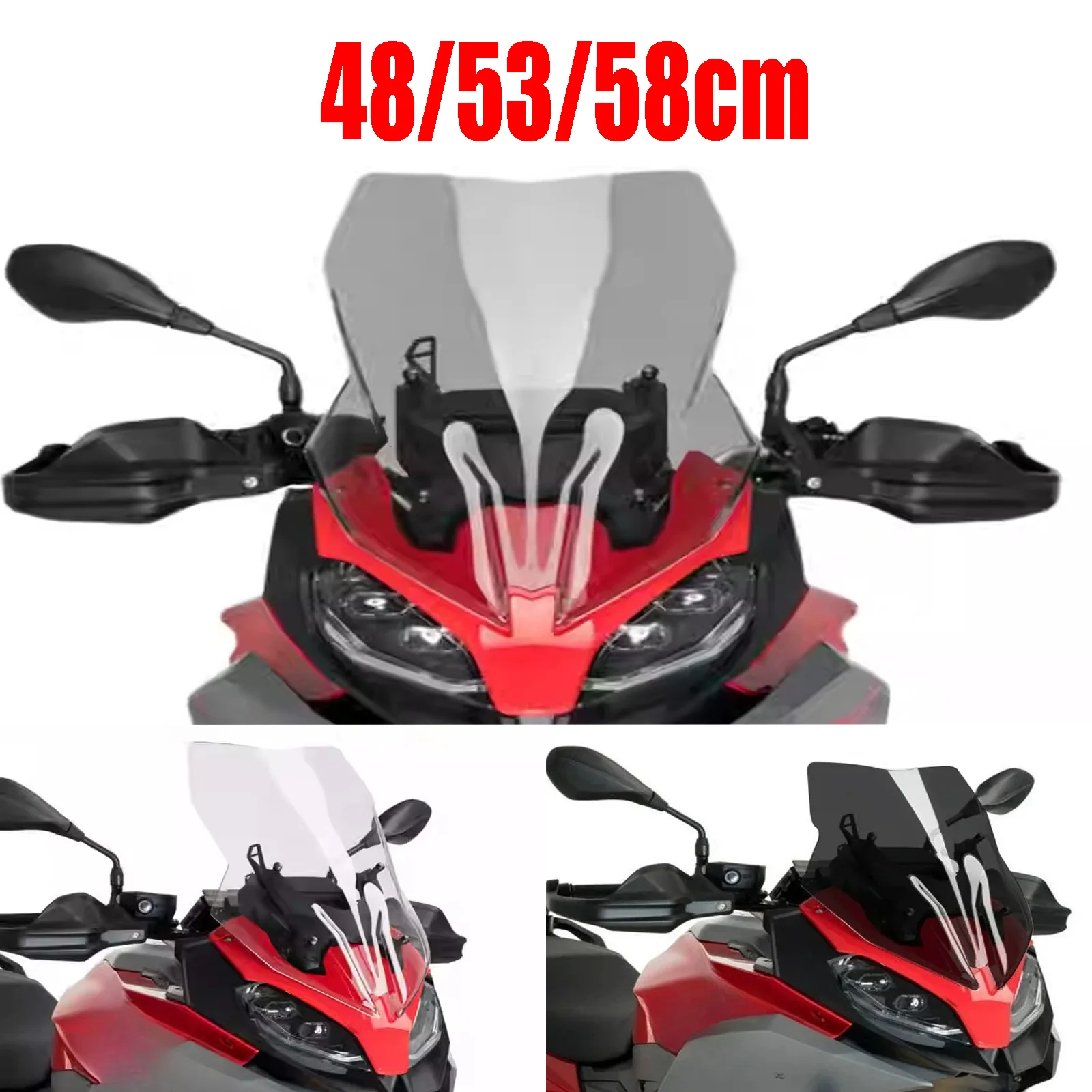 For BMW F900XR F900-XR F900XR Motorcycle Modified Windshield Wind Deflector Heightened Windshield Front Glass Accessories