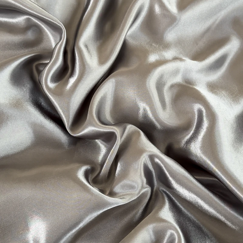 Kuup 100%Polyester 1pcs satin surface Bedding Fitted Sheet（No pillowcase）Elastic Band Around Mattress Cover King Bed Cover Sheet