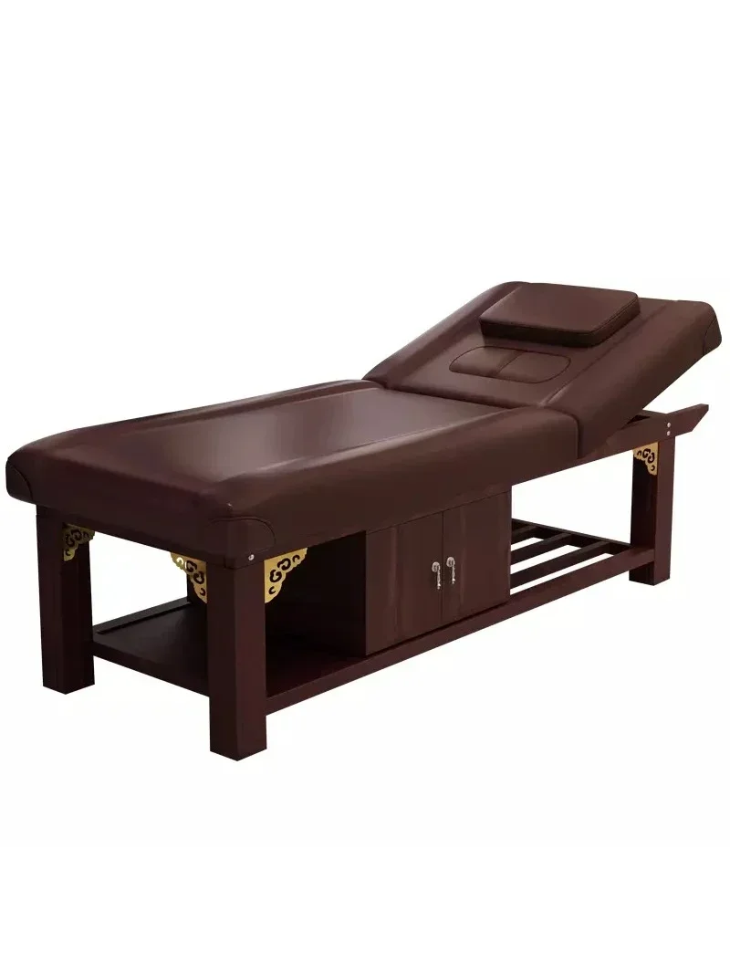 

Solid wood beauty salon exclusive high-end massage bed