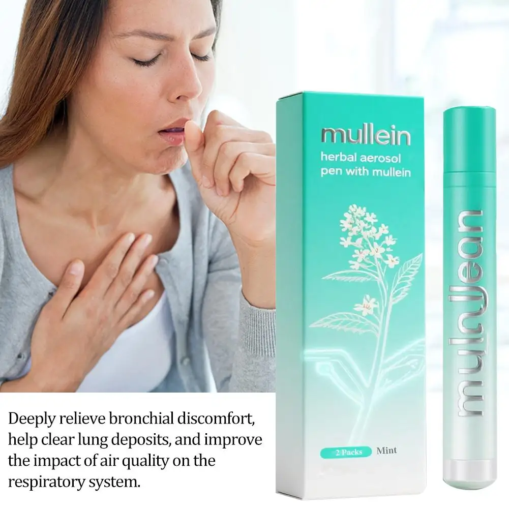 Prático poliaim limpador de pulmão caneta aerossol de ervas respiração pulmonar nasal com melhorar desintoxicação polia inalador respiração atualização