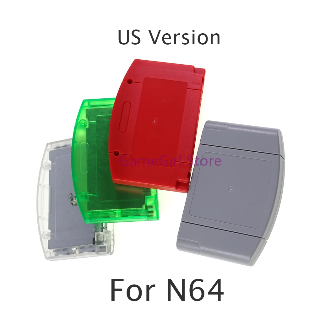 

10sets US JP EU Version Game Card Case For Nintendo N64 Game Cartridge Cover Shell with Screws