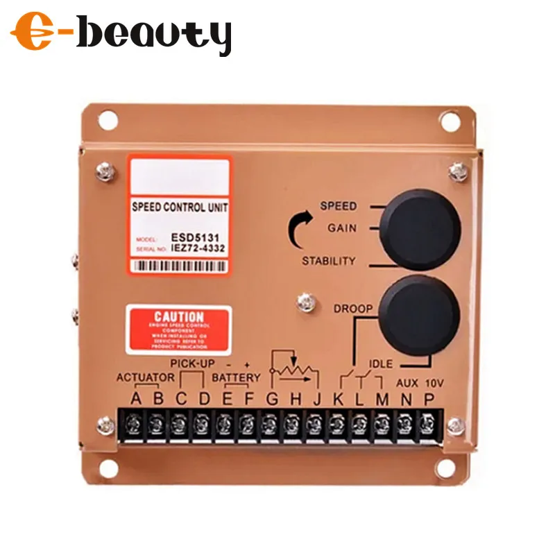 ESD5131 Governor Diesel Generator Engine Speed Control Board Slow Start Speed Regulator Board for Industrial 12V 24VDC