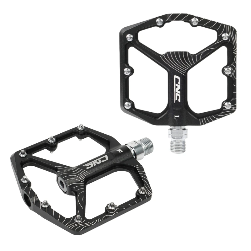 CNC Mtb Bicycle Pedals,MTB BMX Pedals, Accessories For Mountain Bike Anti-skid Flat Platform,Bearings Cycling Parts,