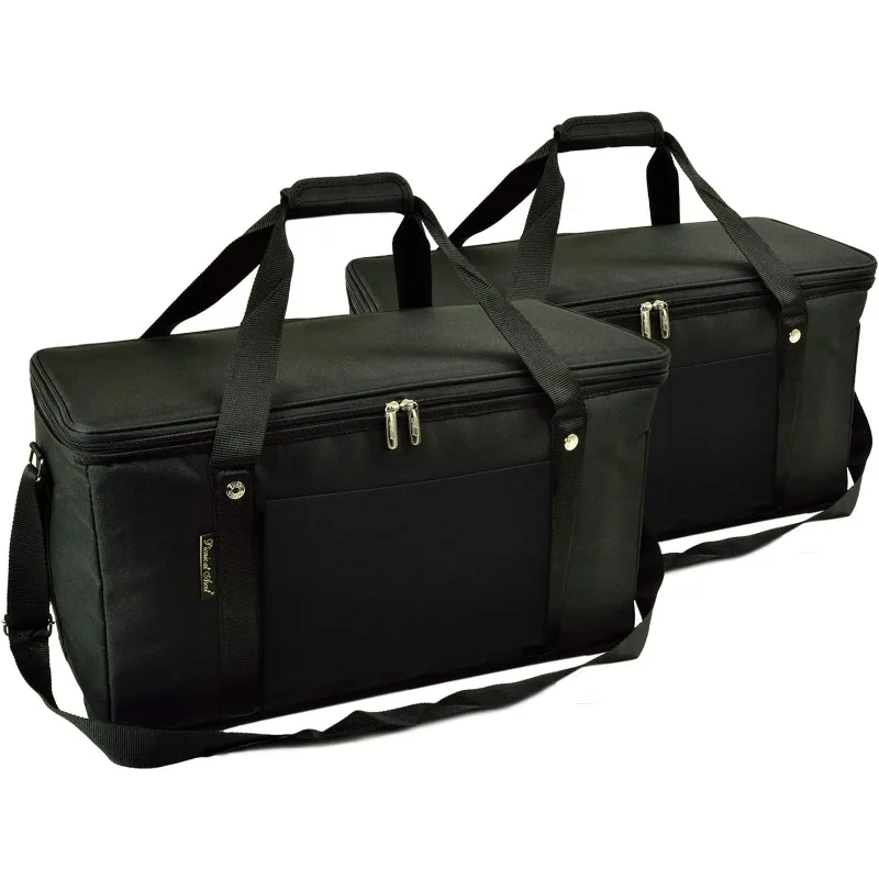 

Picnic at Ascot 64 Can Capacity Semi Rigid Collapsible Leakproof Cooler- Designed & Quality Approved -2 Pack