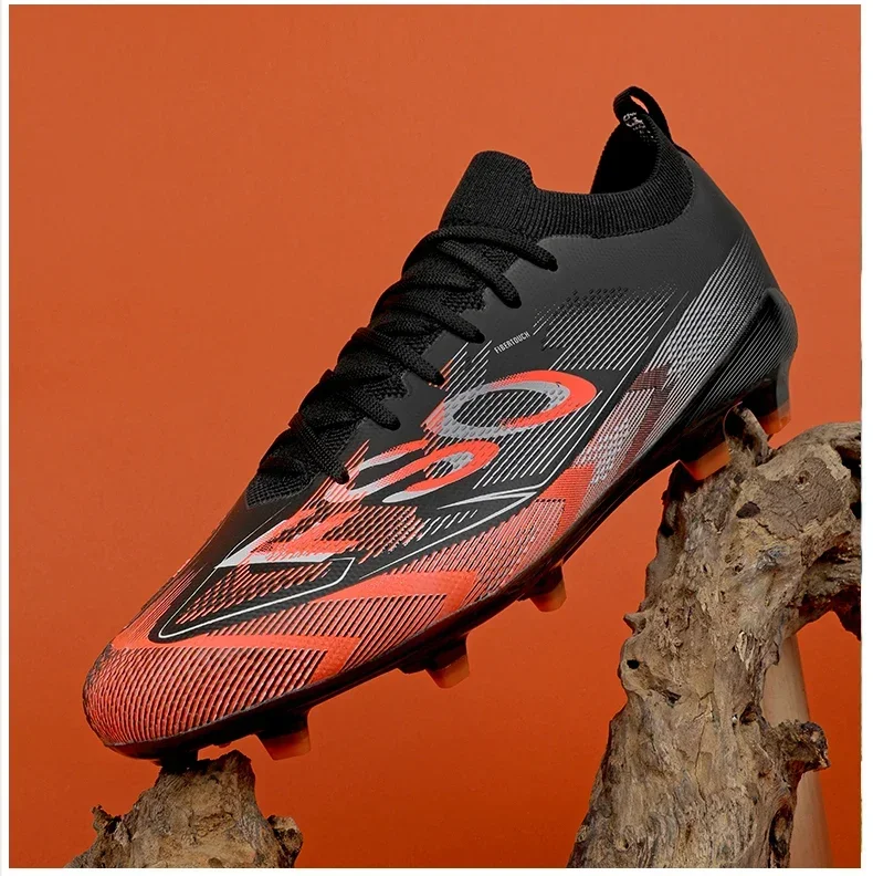Neue Herren Fußballschuhe FG Ultraleichte Fußballstiefel Outdoor-Trainingsschuhe Fußballspiel Lange Stollen Rutschfeste Stollenschuhe Dropshipping – Detail 21