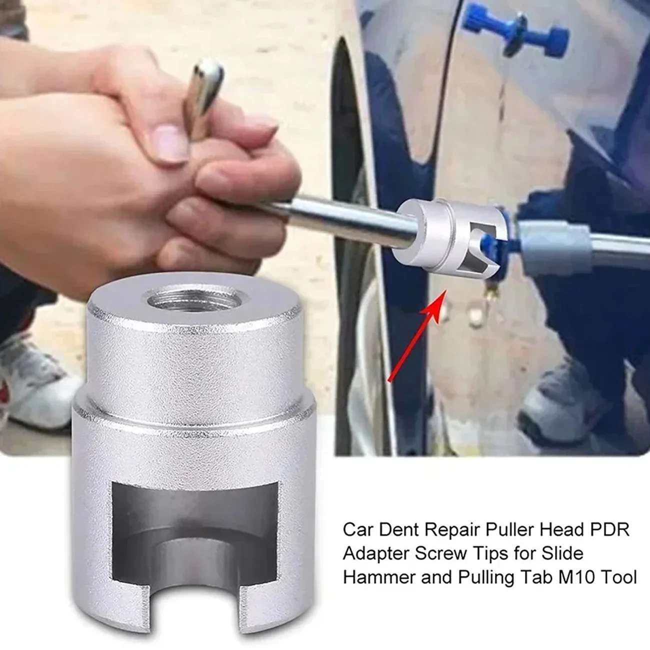 Car Accessories Car Body Dent Remover Kit-T Slide Hammer Dent Puller Tools for Car Refrigerator Door Ding Repair