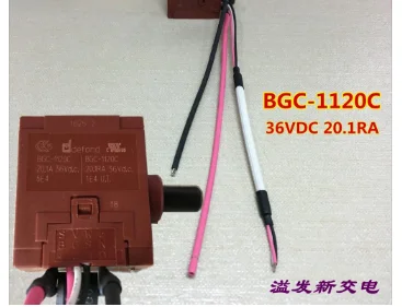 

Гонконгский переключатель электрической дрели BGC-1120C 36 В постоянного тока 20,1RA