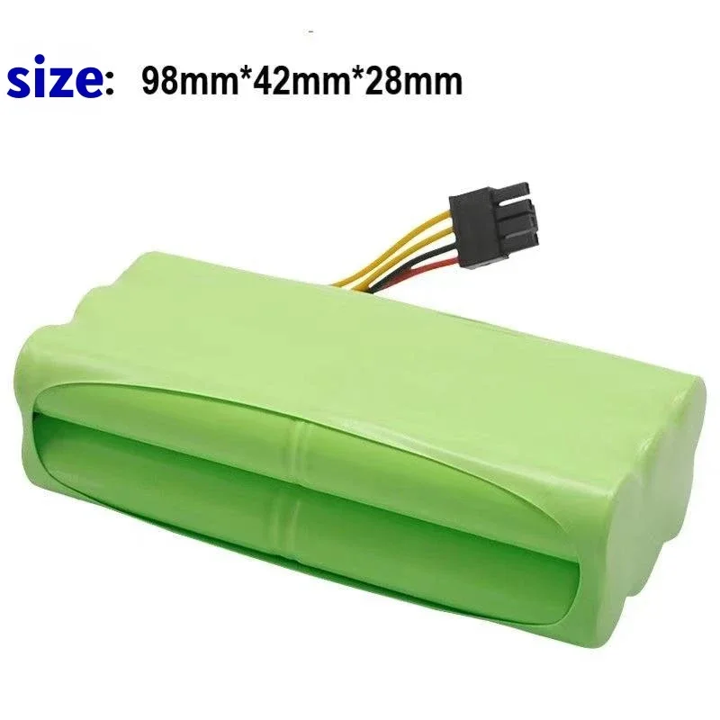 Original Ni-MH 14.4v 3500mAh Suitable for Midea Sweeping Robot Charging Battery R1L081A/83B/085B/Dibei ZN606 /Yijie X600 Replace