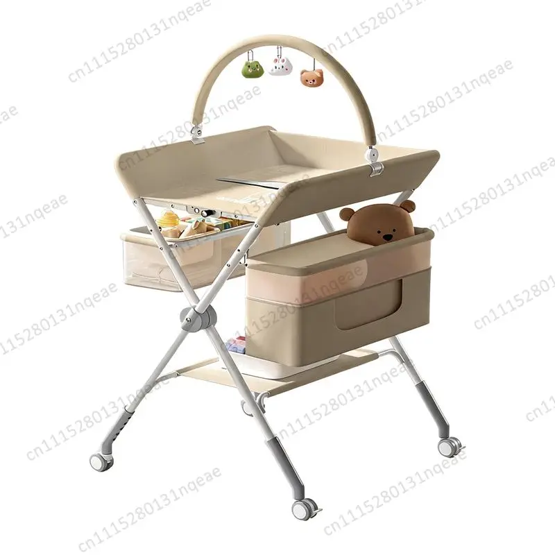 Multifunctional Luxury Portable Foldable 2-in-1 Baby Diaper Changing Table