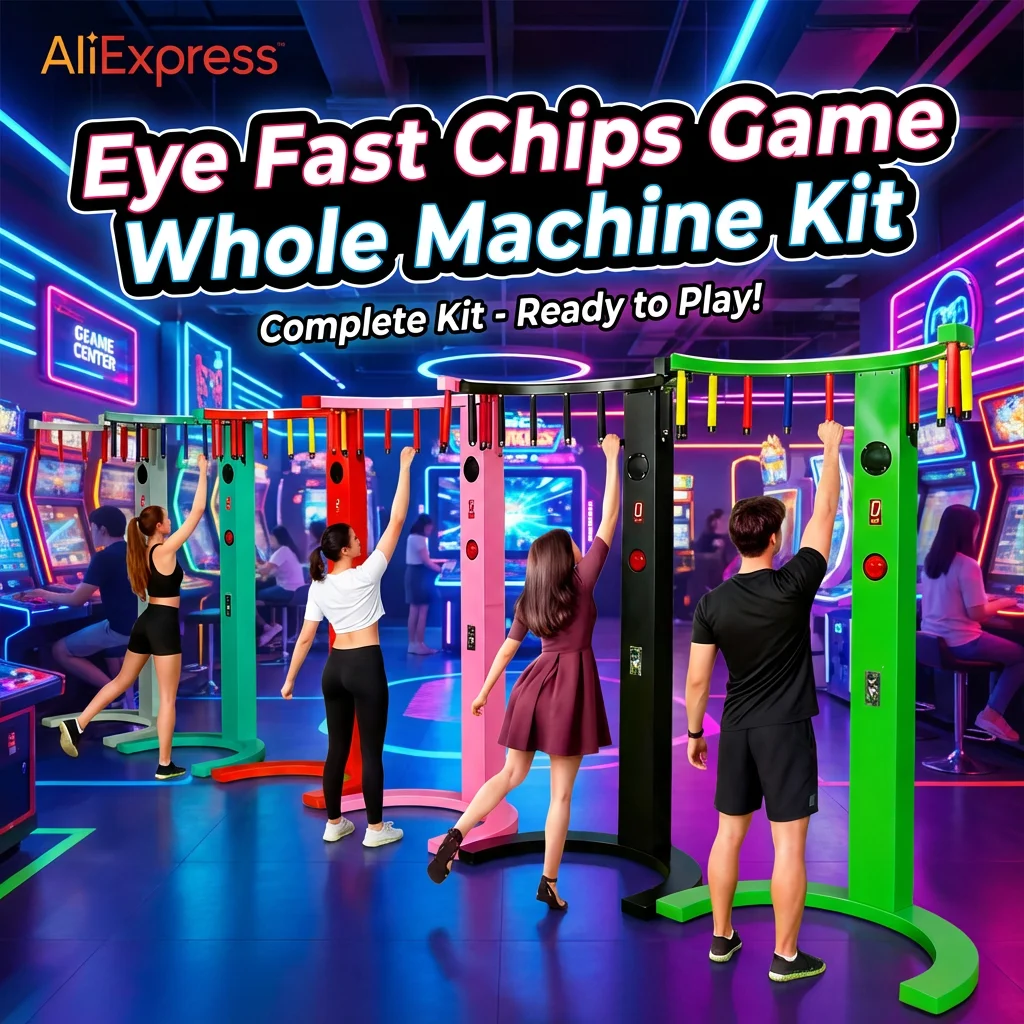 

Eye Fast Chips Game Whole Machine Kit Color scheme 2 power supply options Suitable for both outdoor and indoor use.