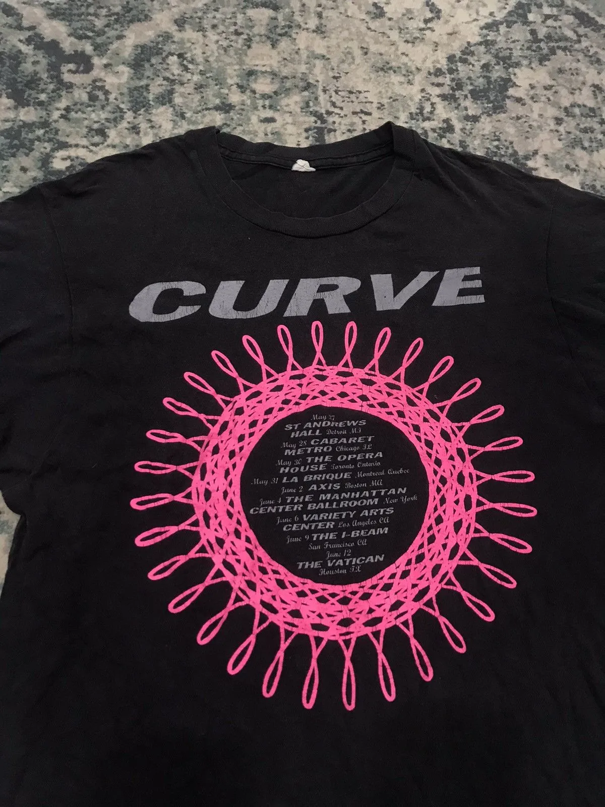 Vintage de los años 90 CURVE Doppelgänger Britpop Band EN474